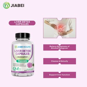 Cápsulas de Alimentos Saludables para la Desintoxicación y Reparación del Hígado Graso OEM, Suplementos Herbales para Adultos, Hombres y Mujeres, Limpieza del Hígado - Product Image 3