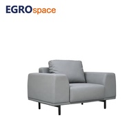 Canapé modulaire élégant EGROspace, style moderne, sièges de canapé, mobilier de bureau, canapé de réception pour visiteurs