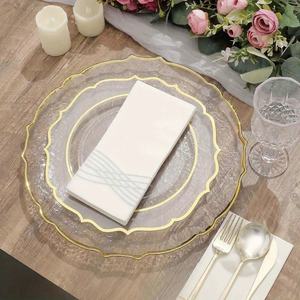 <span class=keywords><strong>Platos</strong></span> Base Decorativos para Boda, Color Lavanda, 13 Pulgadas, <span class=keywords><strong>Platos</strong></span> <span class=keywords><strong>de</strong></span> <span class=keywords><strong>Melamina</strong></span> Rojos Vintage para Decoración <span class=keywords><strong>de</strong></span> Bodas - Product Image 4