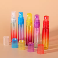 Atomiseur de parfum potable de stock de bouteille en verre de mini jet de 10ml avec le jet de brume pour l'emballage de parfum