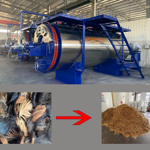 เครื่องเรนเดอร์รูปสัตว์1ตัน/ชั่วโมงเครื่องผลิตอาหารเนื้อกระดูกแบบปรับแต่งเองของผู้ผลิต - Product Image 2