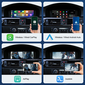Écran tactile sans fil Apple CarPlay Android Auto 8.8 "pour <span class=keywords><strong>BMW</strong></span> Série 3 E90 <span class=keywords><strong>E91</strong></span> E92 E93 2005-2011 CCC <span class=keywords><strong>CIC</strong></span> - Product Image 4