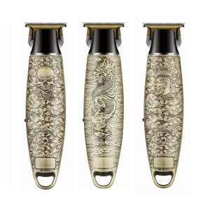 Tondeuse à cheveux électrique personnalisée Dragon, tondeuse à barbe rechargeable pour hommes, machine de coupe de cheveux LCD, rasoir de barbier - Product Image 1