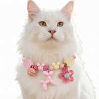 Collier pour chien et chat moderne de luxe, motif chien ballon classique, écologique, pour usage quotidien, promenades et fêtes pour animaux