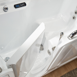 Bañera de hidromasaje independiente moderna de lujo, <span class=keywords><strong>Spa</strong></span>, masaje de hidromasaje de alta calidad para <span class=keywords><strong>parejas</strong></span>, baño de remojo caliente con escurridor para hoteles - Product Image 3