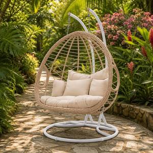 Hamaca Doble Moderna y Sencilla <span class=keywords><strong>para</strong></span> Patio, Exterior e Interior, Tipo Lazy Nest, Venta al Por Mayor 2026 - Product Image 1