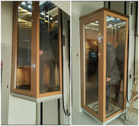 Wirtschaftlicher kleiner Hauslift: Modernisierter Schrauben-Hausaufzug mit Elektrozylinder für 2 oder 3 Etagen – Kompakter Lift
