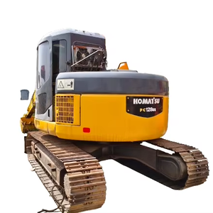 Gran oferta de excavadoras sobre orugas Komatsu PC128US de segunda mano en Japón con excelentes condiciones de trabajo, piezas de motor de núcleo de alta calidad - Product Image 1