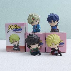 Juego de 4 Figuras de Acción de Anime Estilo Japonés, Jojo, Joseph <span class=keywords><strong>Joestar</strong></span>, Esidisi, Mini Figuras Coleccionables - Product Image 1