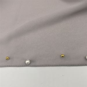 ラインストーンストーンムスリムヘビーシフォンインスタントイスラムスカーフアバヤヒジャーブヴィンテージクリスタル売れ筋マレーシア女性マルチカラー - Product Image 5