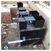 Système de traitement des eaux usées MBR STP MBBR écologique prêt à l'emploi, pompe à fonctionnement automatique 24h/24, 5000 L/heure pour hôtel, complexe hôtelier