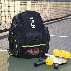 Grands sacs de tennis pour femmes, sac à dos avec compartiment ventilé pour chaussures et poche isotherme, capacité de 2 raquettes de pickleball - Product Image 2
