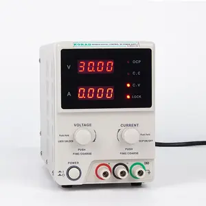 KORAD KD3003D Adjustable Switch DC Stabilized Power Supply Laboratory Desktop Power Supply 30V 3A Electroplated Battery Charging