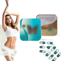 Pilules amincissantes naturelles à base de plantes OEM, brûlent les graisses rapidement, perte de poids, détoxification, ventre plat, nettoyant du côlon, capsules de détox de 15 jours