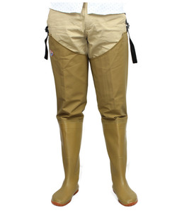 Pantalon de pêche en plastique de haute qualité demi-longueur, bottes de pataugeoire, équipement de pluie, OEM ODM, pour agriculture - Product Image 2