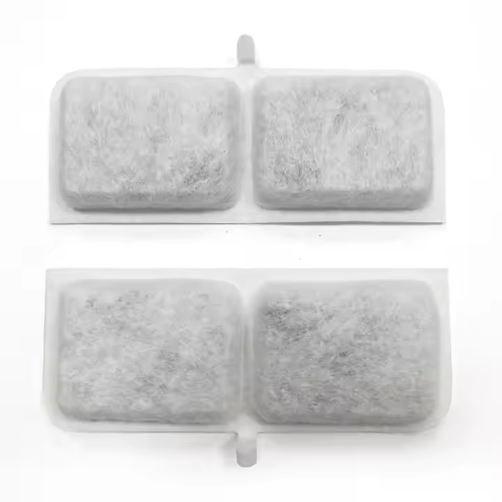 Elemento filtrante blanco