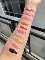 Grote Capaciteit Squeeze Tube Kleur Veranderende Lip Olie Fruit Smaak Hydraterende Make-Up Lip Plumping Olie