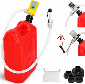 Bomba de Transferencia de Combustible con Sensor de Parada Automática, Manguera de 51 Pulgadas, Alimentada por Batería, Plástico, Adaptador para 4 Tanques, Bomba de Líquido Portátil de 3.2 GPM - Product Image 5
