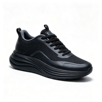 Chaussures de course professionnelles pour hommes, respirantes, en maille Fly-knit, semelle épaisse en mousse, amortissantes, pour la marche