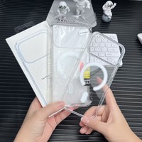Coque personnalisée pour iPhone, transparente en acrylique, protection magnétique contre les chocs pour iPhone 18 17 16 15 14 Pro Max, vente en gros
