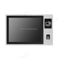 Robuste industriel tout en un Android fenêtre tablette panneau ordinateur 15 "Pcap tactile Pc empreinte digitale lecteur Rfid caméra J1900 RK3288