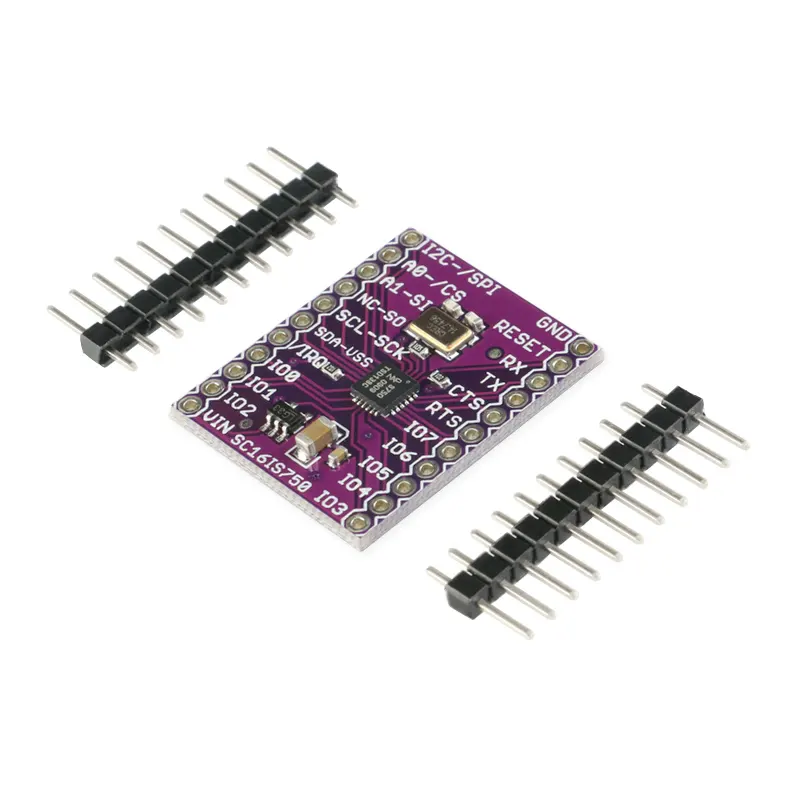 CJMCU-750 SC16IS750 Baru UART IIC I2C Tunggal dengan Antarmuka I2C-Bus/SPI untuk Modul Kontrol Industri Port IO Yang Dapat Diprogram