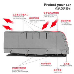 Vendite calde accessori per auto impermeabili esterni carport <span class=keywords><strong>garage</strong></span> rv copertura capannone protezione per tutta la stagione coperture rv - Product Image 2