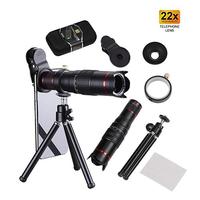 Téléphone portable Mini télescope portable Zoom 12x Objectif macro pour appareil photo de smartphone