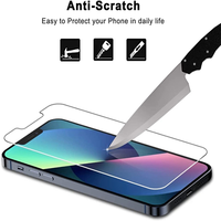 Protection d'écran en verre trempé pliable 2.5D 3D HD sans bulles, modèle 2026, pour iPhone 17 Pro Max et 16 Plus – Meilleures ventes