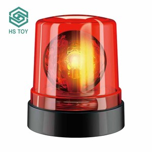 HS Giả Vờ Chơi Cảnh Sát Mini Cảnh Báo Đèn Led Cảnh Báo Đèn Đồ Chơi Nhấp Nháy Âm Thanh Với Pin 2 * AA - Product Image 6