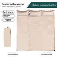 Matelas Gonflable Automatique Portable Léger et Durable pour Camping en Extérieur, Lit d'Appoint, Tapis de Sol Anti-Humidité pour la Maison