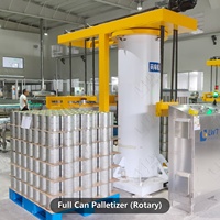 Ligne de traitement des pêches en conserve LWT, stérilisateur alimentaire, retourneur de caisses automatique, palettiseur de boîtes, capacité de 1 à 60 tonnes pour les usines de mise en conserve de fruits