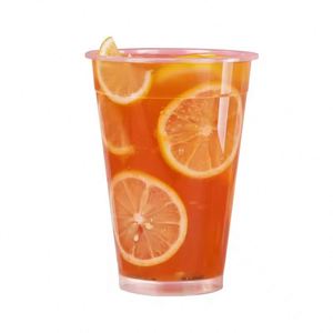 Gobelets en plastique PP moulés par injection, 500 ml, avec logo personnalisé, pour boissons froides, bière, smoothies, café chaud, avec couvercles, prix d'usine - Product Image 1