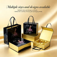 Boîte cadeau de luxe personnalisable avec doublure en satin, emballage haut de gamme pour les soins capillaires, les perruques, les soins de la peau, les huiles essentielles, les cadeaux de fête