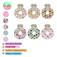 Mystery Box Logo personnalisé Chouchous élastiques pour cheveux en bambou Accessoires pour cheveux pour enfants et filles Vente en gros