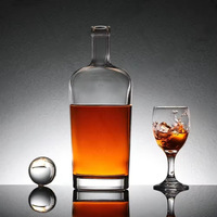 Bouteilles de Luxe Personnalisées en Verre avec Pompe Pulvérisatrice et Logo Sérigraphié pour Vodka, Whisky, Tequila, Vin, Rhum – Vente en Gros