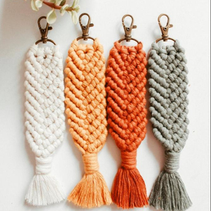   พวงกุญแจมาคราเม่แฮนด์เมดแฮปปี้เนส - Product Image 1