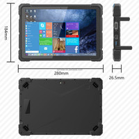 Komputer Tablet Mobile dengan Pemindai Barcode 2D Opsional, Tahan Air dengan Rating IP67, Prosesor Intel Gemini Lake N4120 Quad-Core, dan Tali Pengikat yang Dapat Dipakai