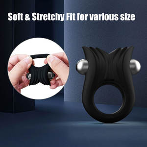 Anello Vibrante per Pene in Silicone Impermeabile, Stimolatore Punto G, Giocattolo Sessuale per Coppie - Product Image 5