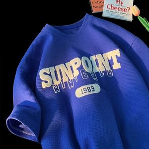 Мужская хлопковая Футболка большого размера, 300 Gsm, простая футболка большого размера с принтом на заказ, простая футболка оверсайз с индивидуальным принтом - Product Image 5