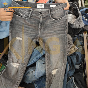 Boyfriend Jeans <span class=keywords><strong>Ropa</strong></span> <span class=keywords><strong>de</strong></span> <span class=keywords><strong>segunda</strong></span> <span class=keywords><strong>mano</strong></span> Pacas Jeans Para Mujer <span class=keywords><strong>Ropa</strong></span> usada para Mujer - Product Image 2