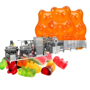 Fully automatic mineral supplement animal gummy candy processing equipment supplier
