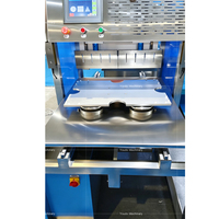 Trancheuse à gâteau électrique commerciale en acier inoxydable à ultrasons, machine automatique de découpe de gâteau à ultrasons pour atelier de pâtisserie