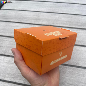 Boîte d'emballage pliable personnalisée pour hamburgers, en papier alimentaire, <span class=keywords><strong>à</strong></span> <span class=keywords><strong>emporter</strong></span> - Product Image 6