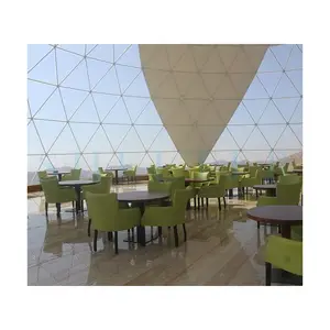 300 Seats Waterproof PVC Cover Desert Dinning Reception Marquee Clear Span Dome Tent For Sale