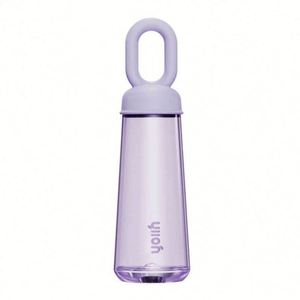 Petals-Shaped Reusable Water Bottlefood Safe <b>Plastic</b> Drinkwarehigh-Value Portable Car Cupstraw Adults Outdoor Useunbreakable - Product Image 4