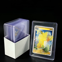 Protège-cartes de baseball 3x4 pouces en plastique rigide 35pt, Top Loaders pour cartes, porte-cartes à chargement par le haut pour cartes de collection de football