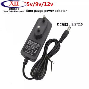 Le nouveau règlement européen 5V1A <span class=keywords><strong>9V1A</strong></span> 12V1A 5V2A adaptateur d'alimentation standard européen pied-an, alimentation universelle - Product Image 3