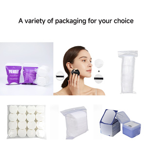 Dùng Một Lần Mỹ Phẩm Trang Điểm Vòng Sạch Tùy Chỉnh Sinh Thái Thân Thiện Với Miếng Bông Cotton Hữu Cơ Pad Cho Khuôn Mặt Trang Điểm Remover Miếng Đệm - Product Image 6