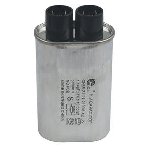 Condensateur haute tension Bicai 2100V 1.14uF 3+3 4.8mm, petit format, type universel pour fours à micro-ondes - Product Image 1